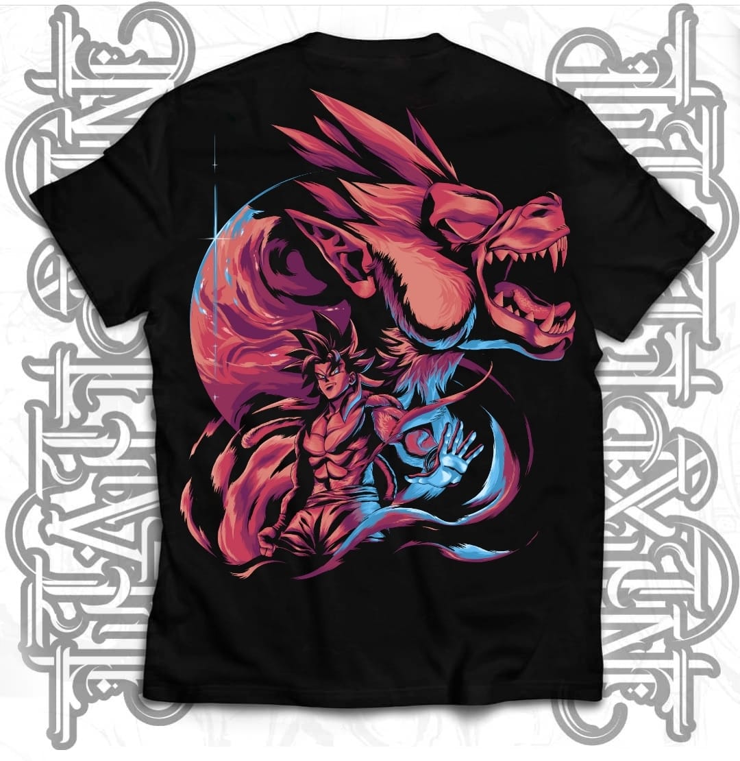 Camiseta Goku SSJ4 Next Level Console Corp