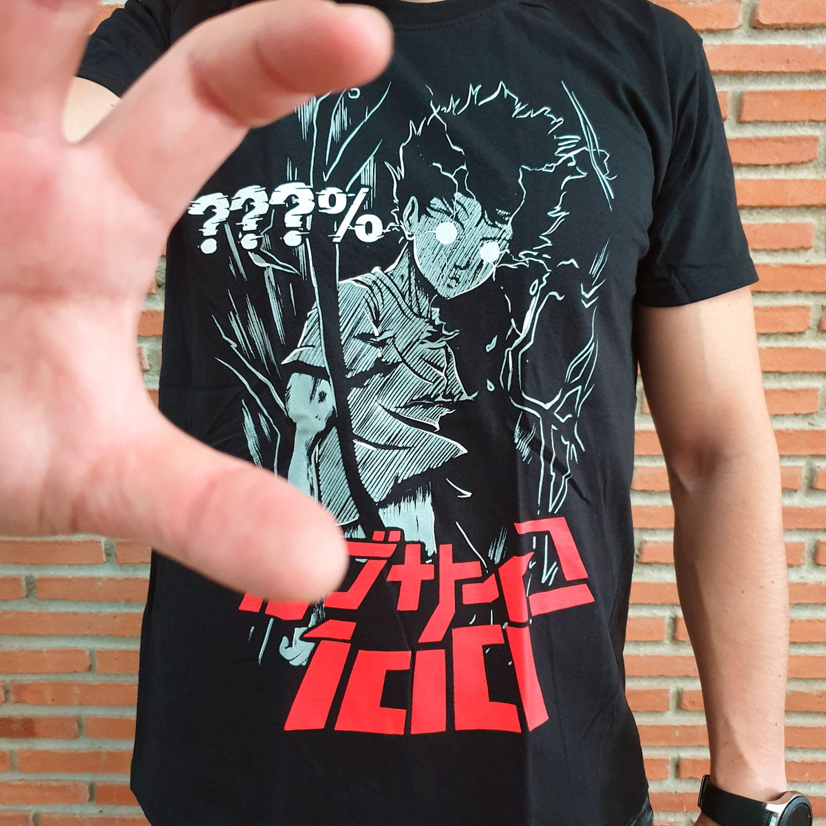 Camiseta Mob Psycho Console Corp