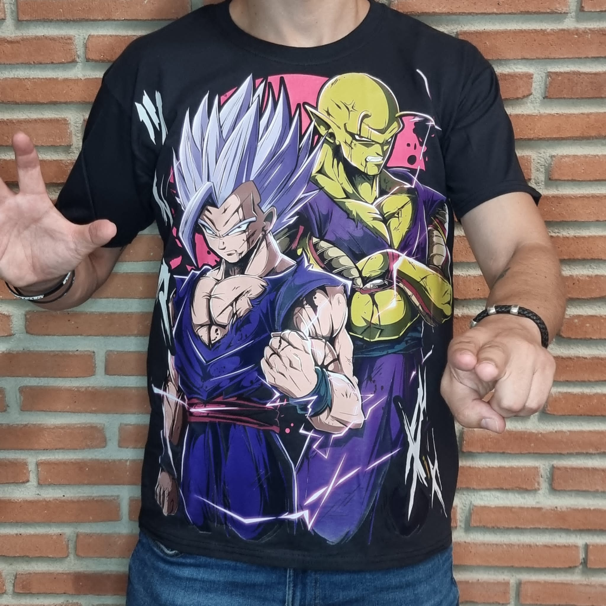 Camiseta Next Level Gohan y Piccolo - Console Corp