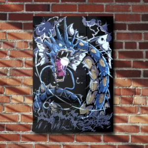 Cuadro Metacrilato Gyarados Pokémon