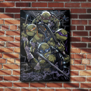 Cuadro Metacrilato Tortugas Ninja