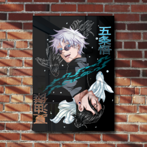 Cuadro Metacrilato Gojo y Geto Jujutsu Kaisen