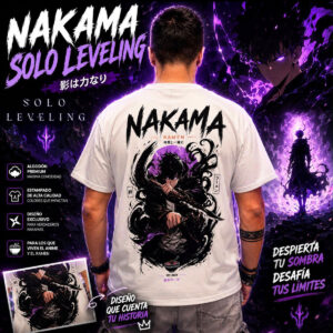 Camiseta Nakama Ramen Solo Leveling