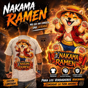 Camiseta Nakama Ramen Yuna Luffy