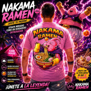 Camiseta Nakama Ramen Majin Boo